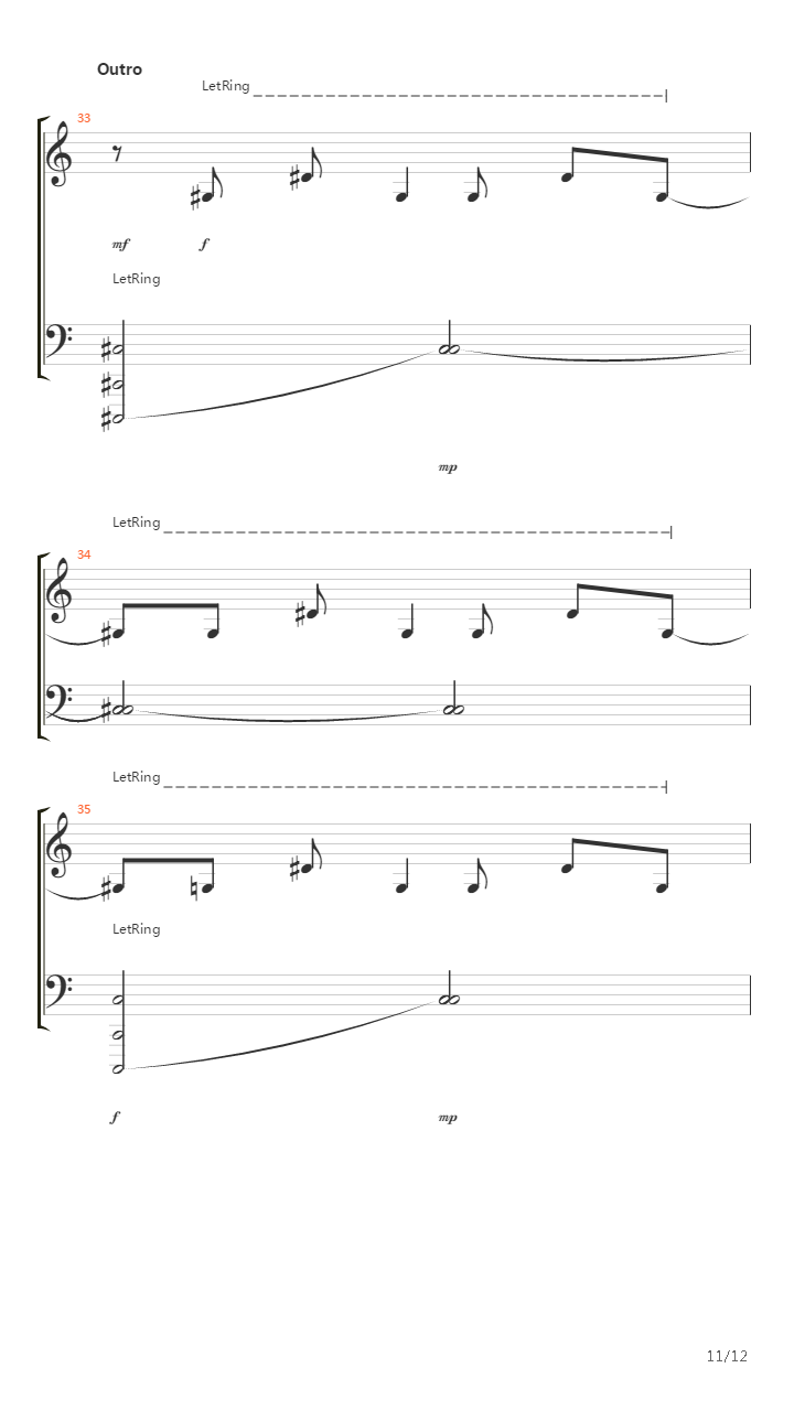 Shrink吉他谱