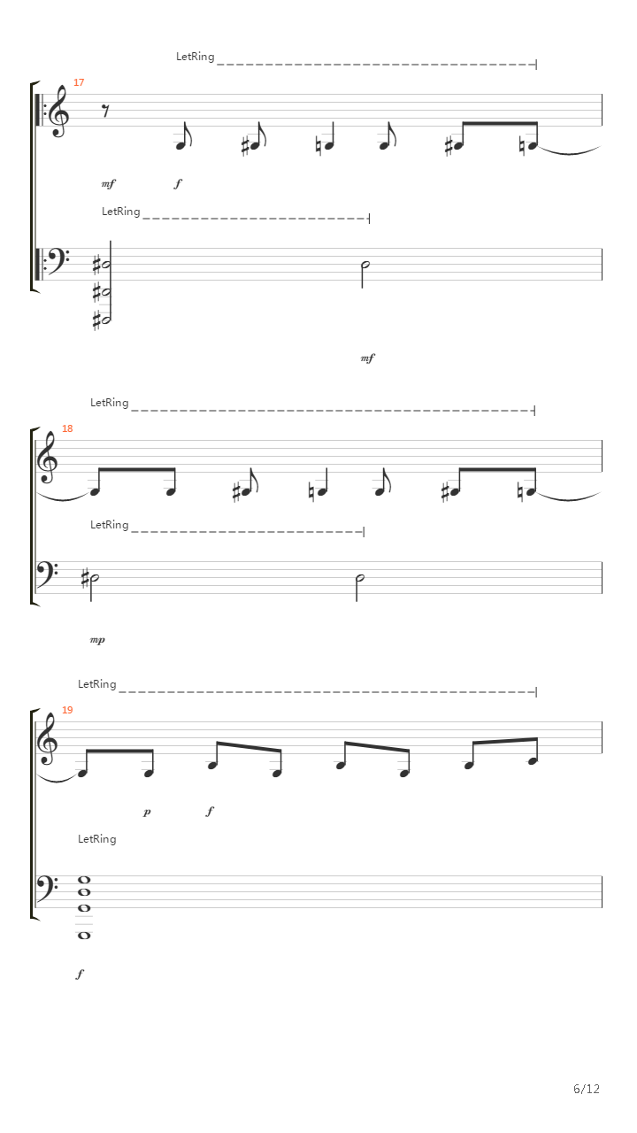 Shrink吉他谱