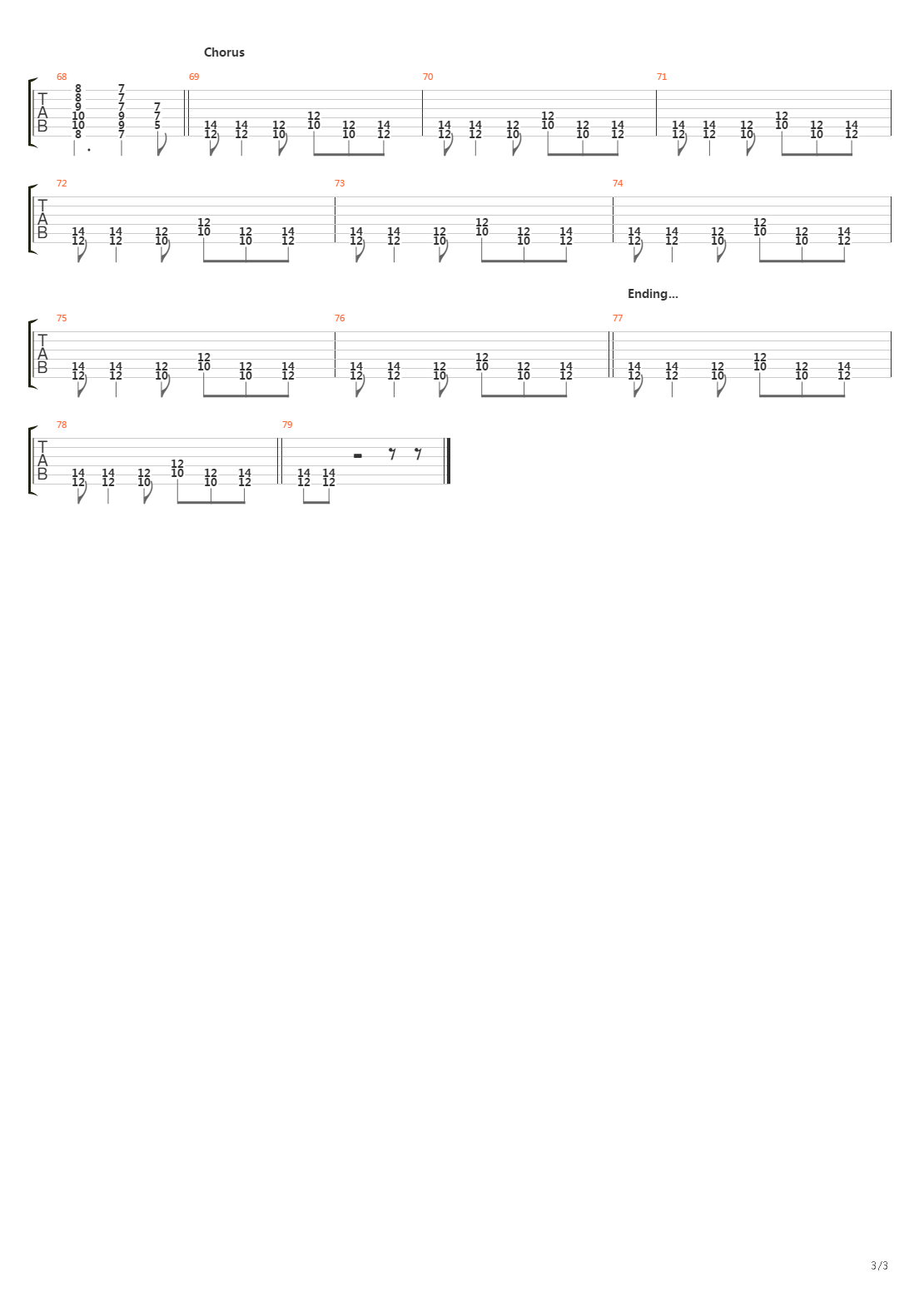 Lost In Confusion吉他谱