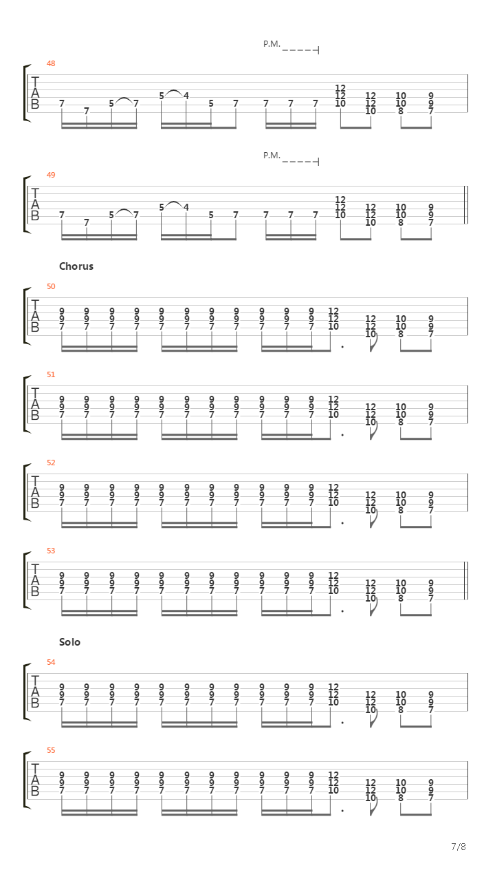 Tack And Forlat吉他谱