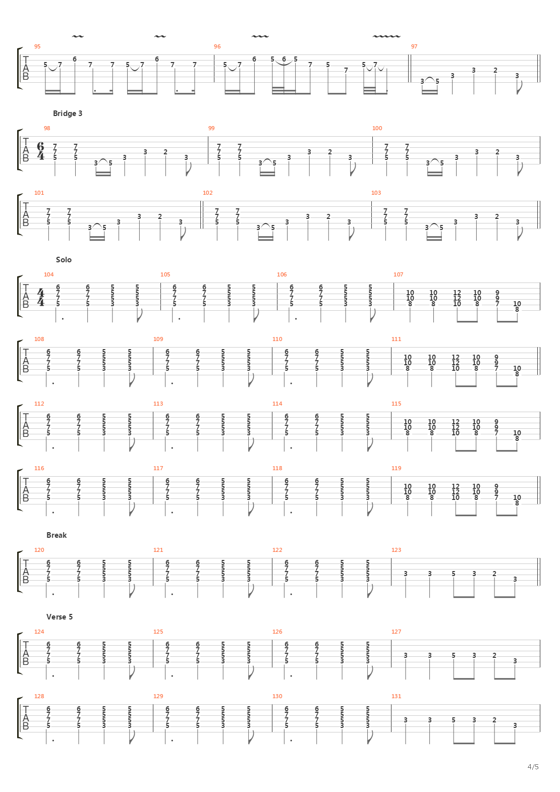 Thin Line吉他谱