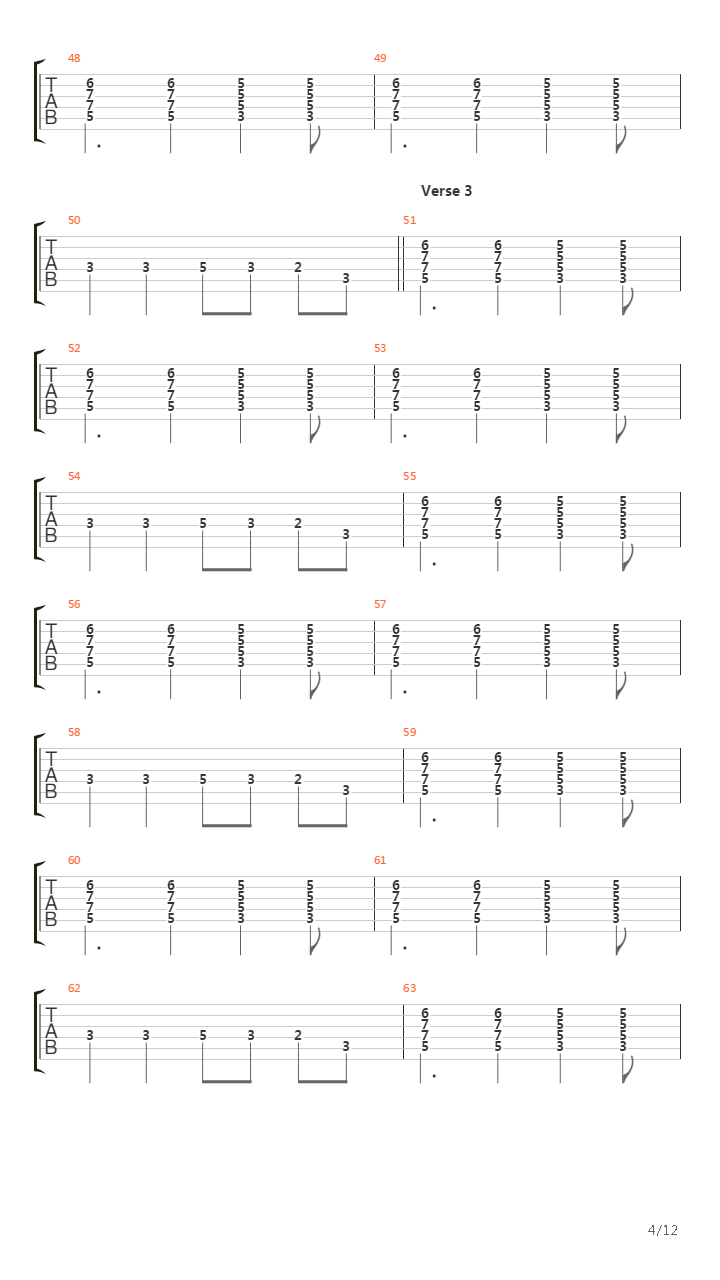 Thin Line吉他谱