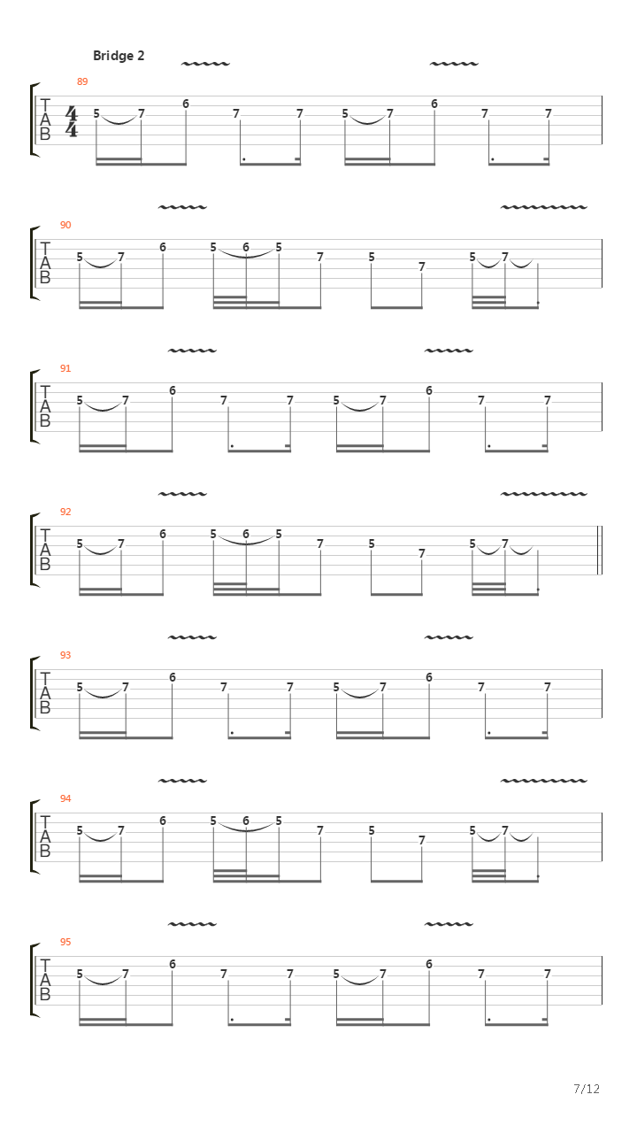 Thin Line吉他谱