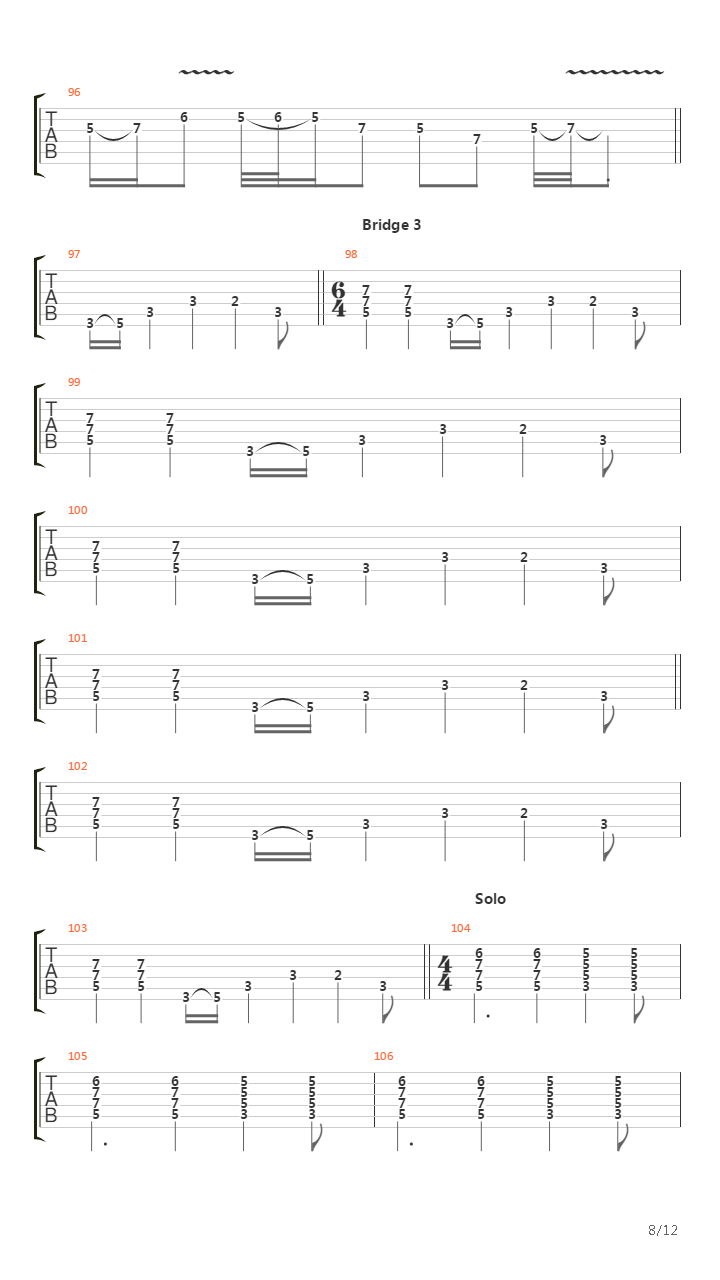 Thin Line吉他谱