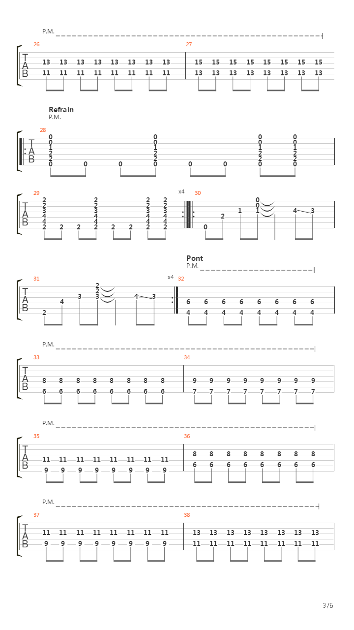 Long Road吉他谱