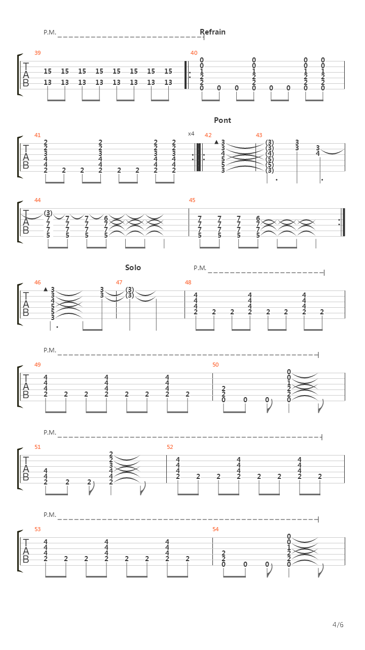 Long Road吉他谱