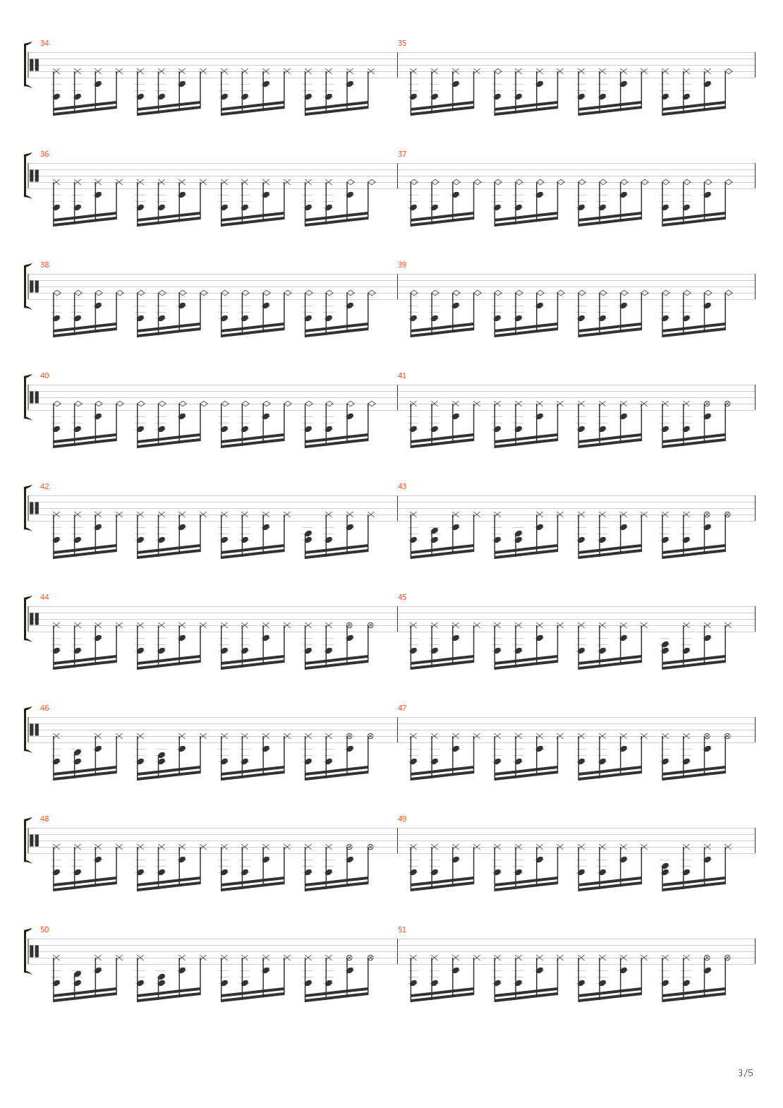 Counting吉他谱