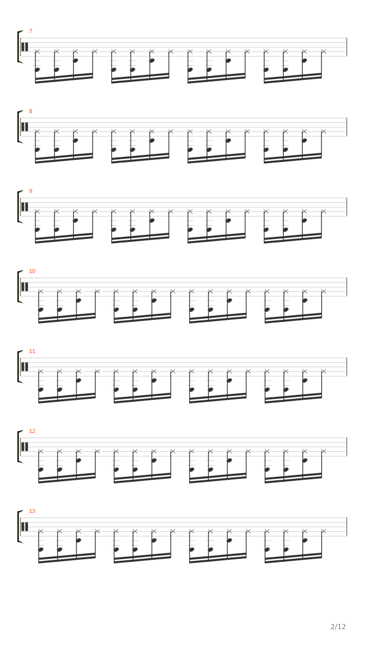 Counting吉他谱