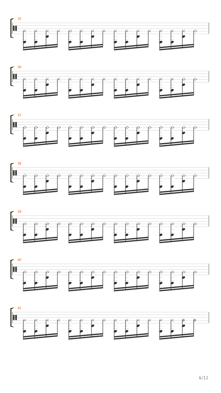 Counting吉他谱
