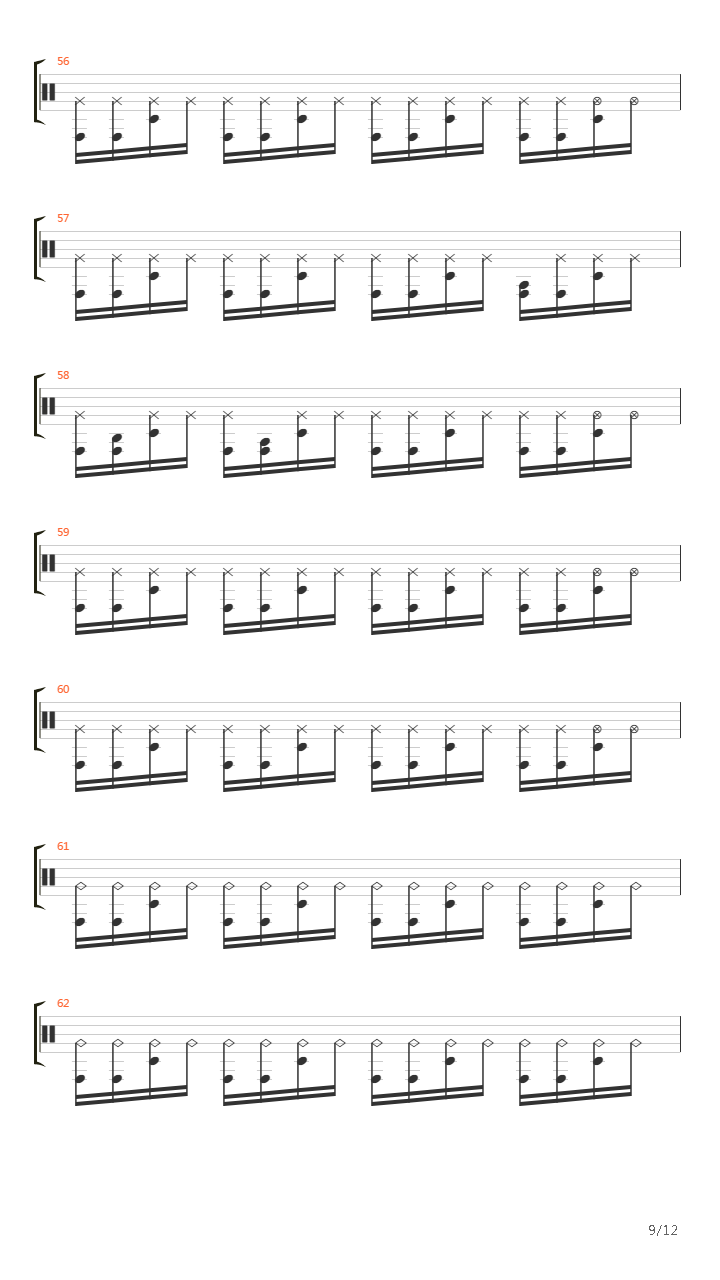 Counting吉他谱