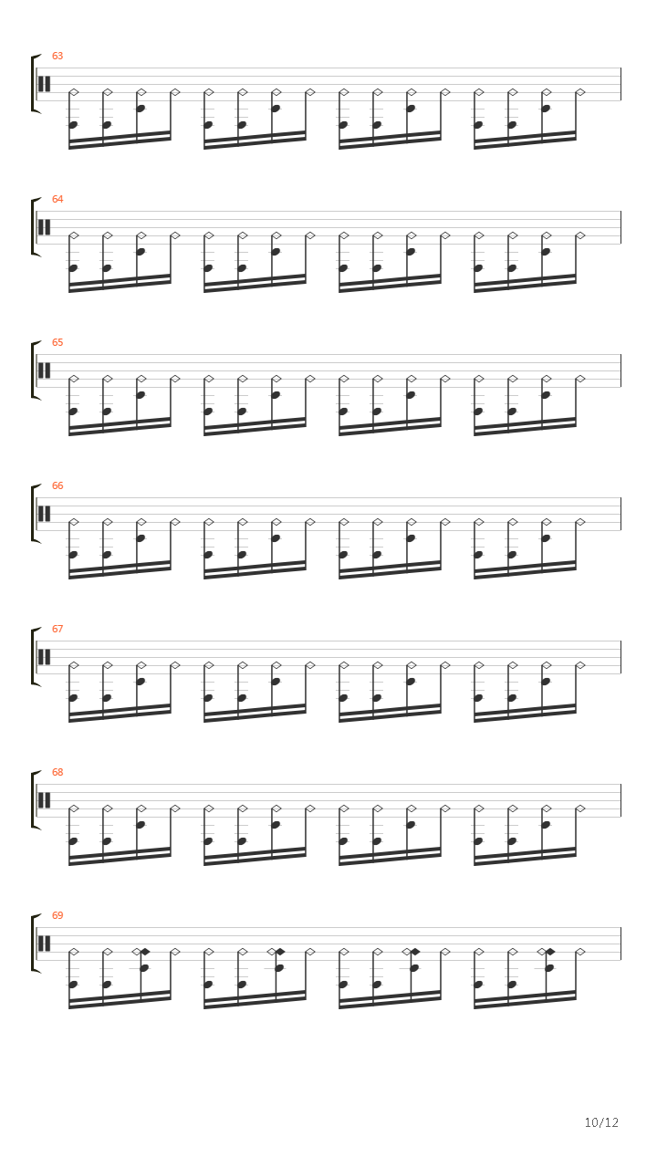 Counting吉他谱