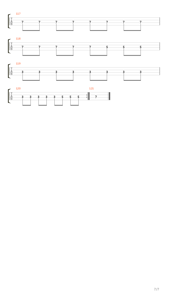 Patent Pending吉他谱