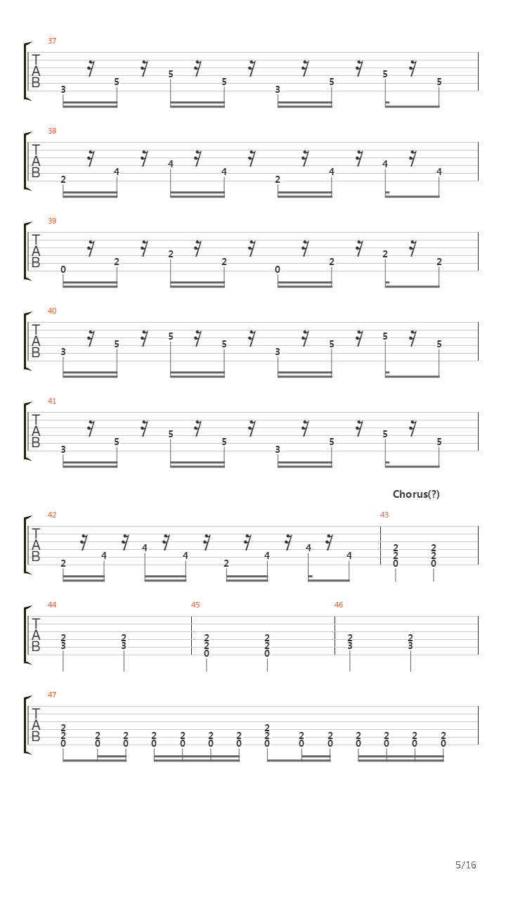 Den Feges Lgn吉他谱