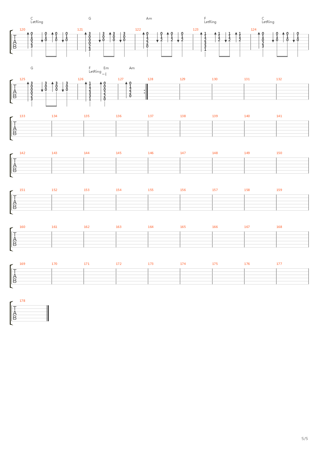 Engelbrekt吉他谱