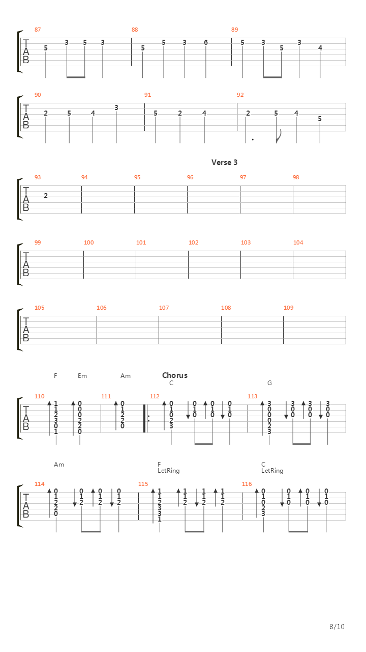 Engelbrekt吉他谱