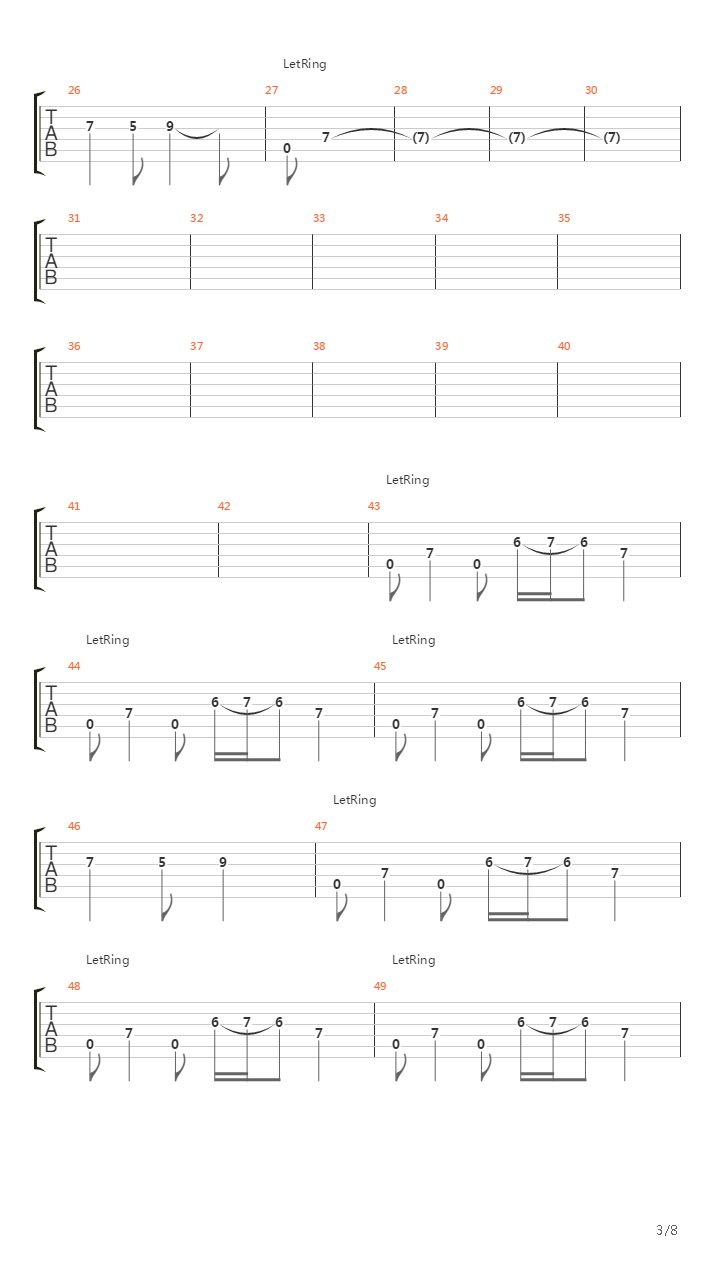Aniol吉他谱