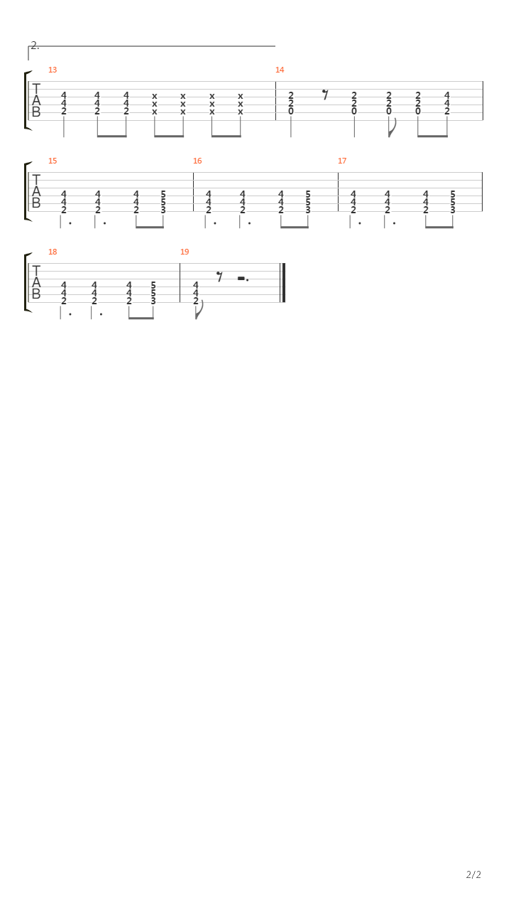 Chyba吉他谱