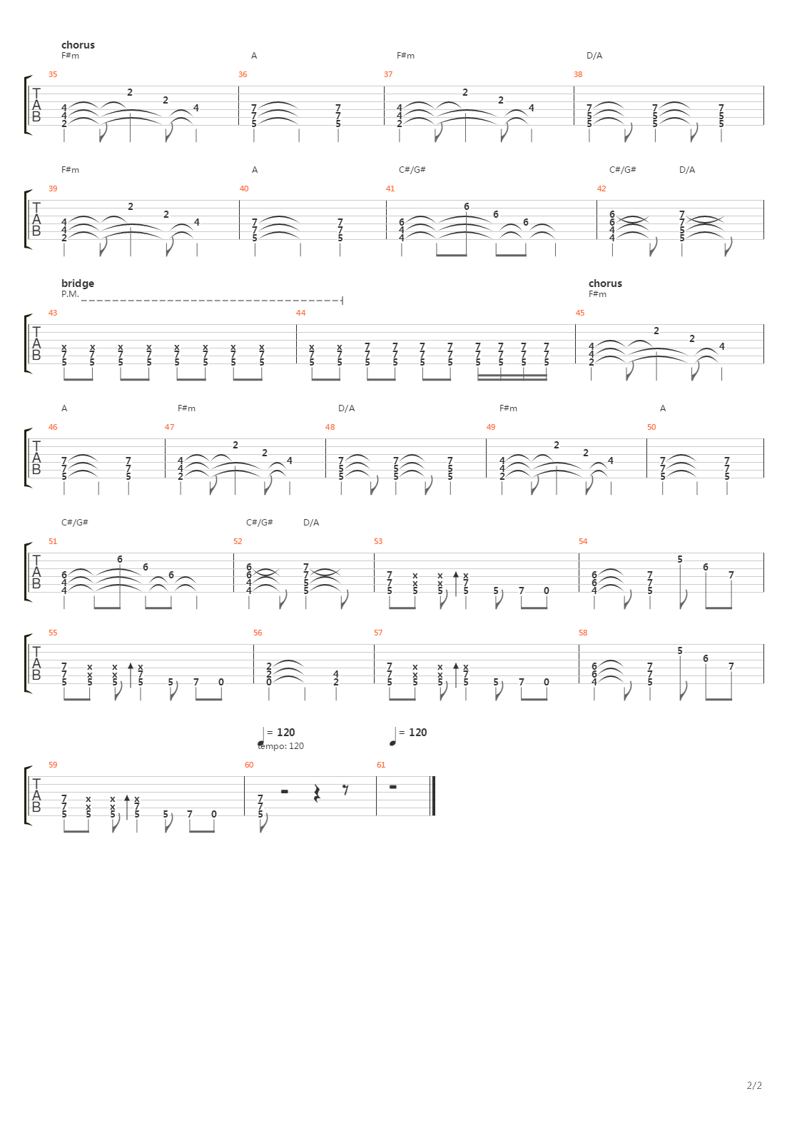 Katasza吉他谱
