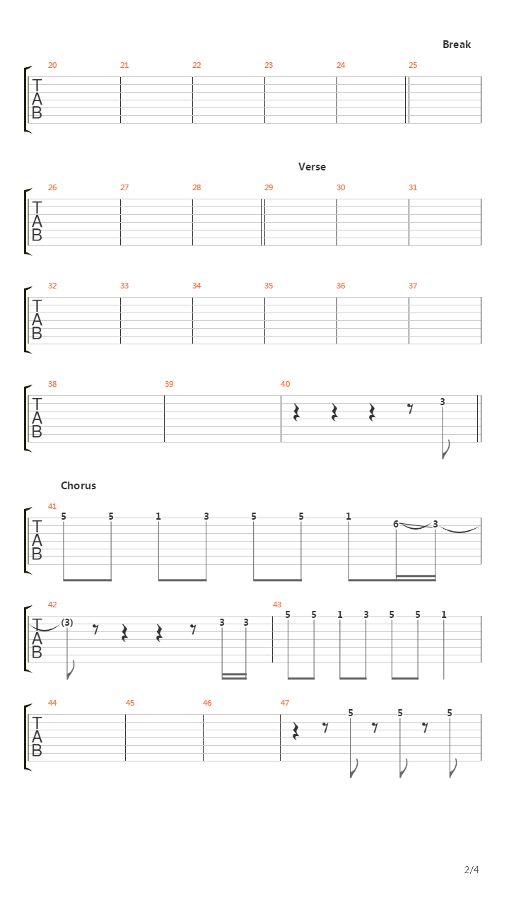 Oscar吉他谱