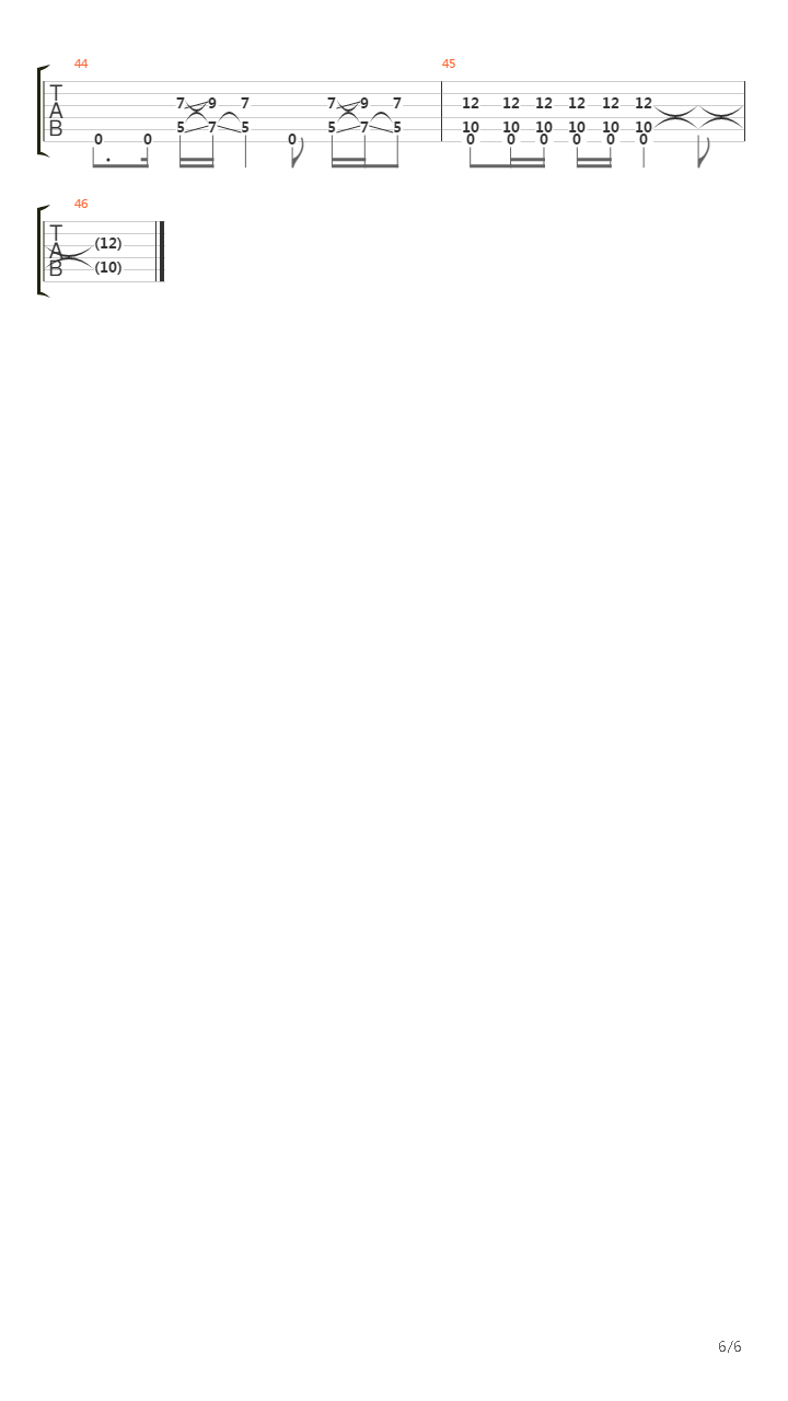 Green To Me吉他谱
