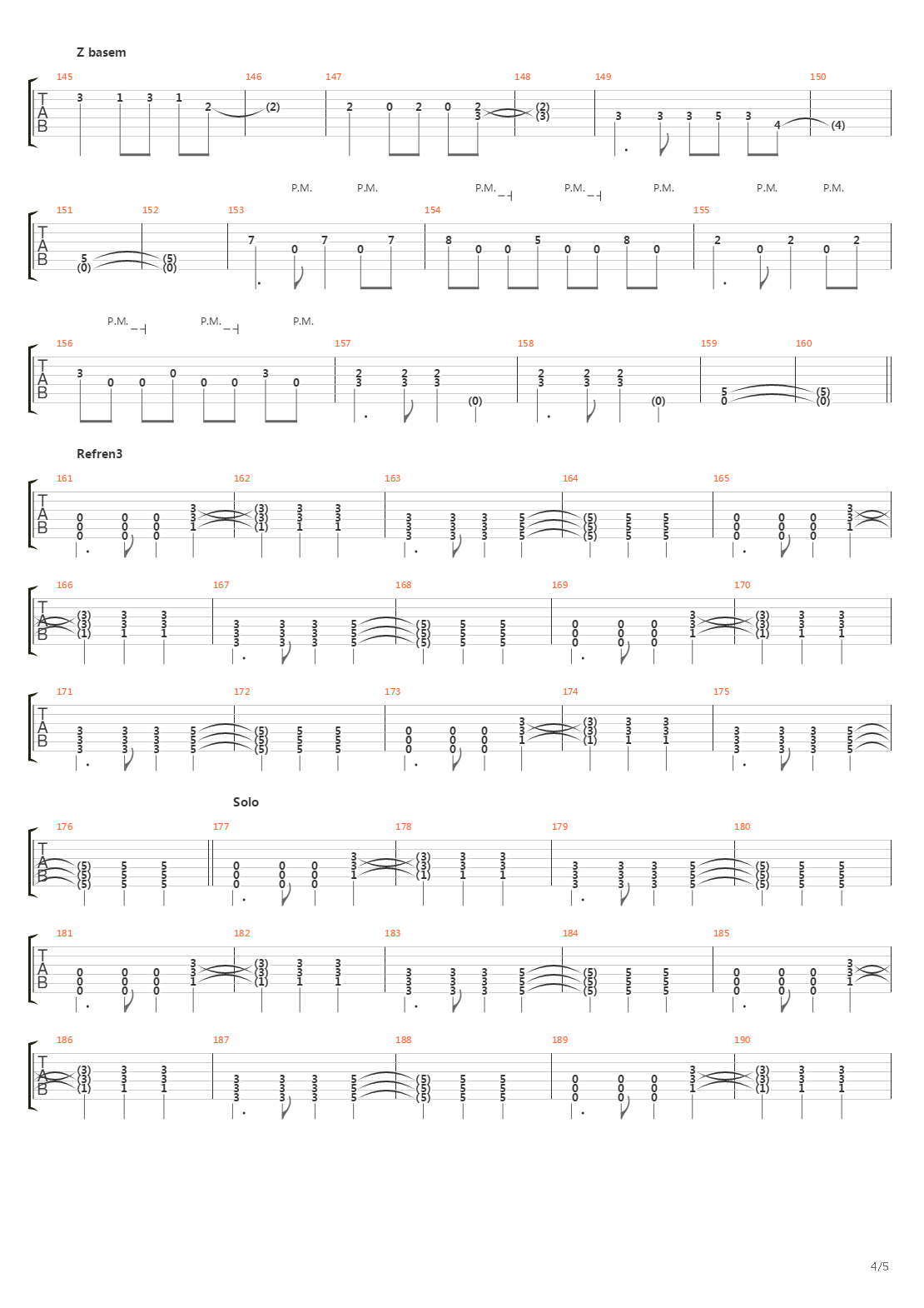 Fallen吉他谱