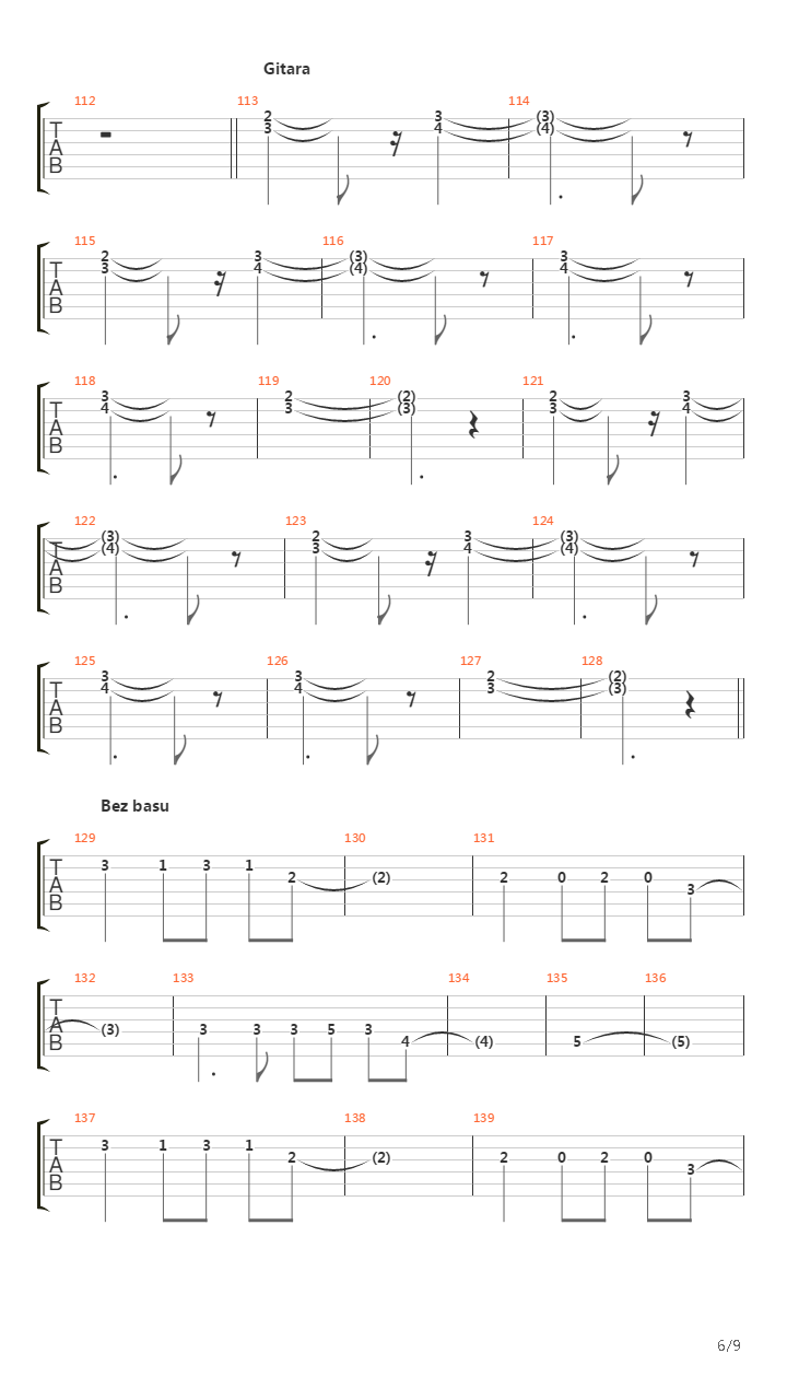 Fallen吉他谱
