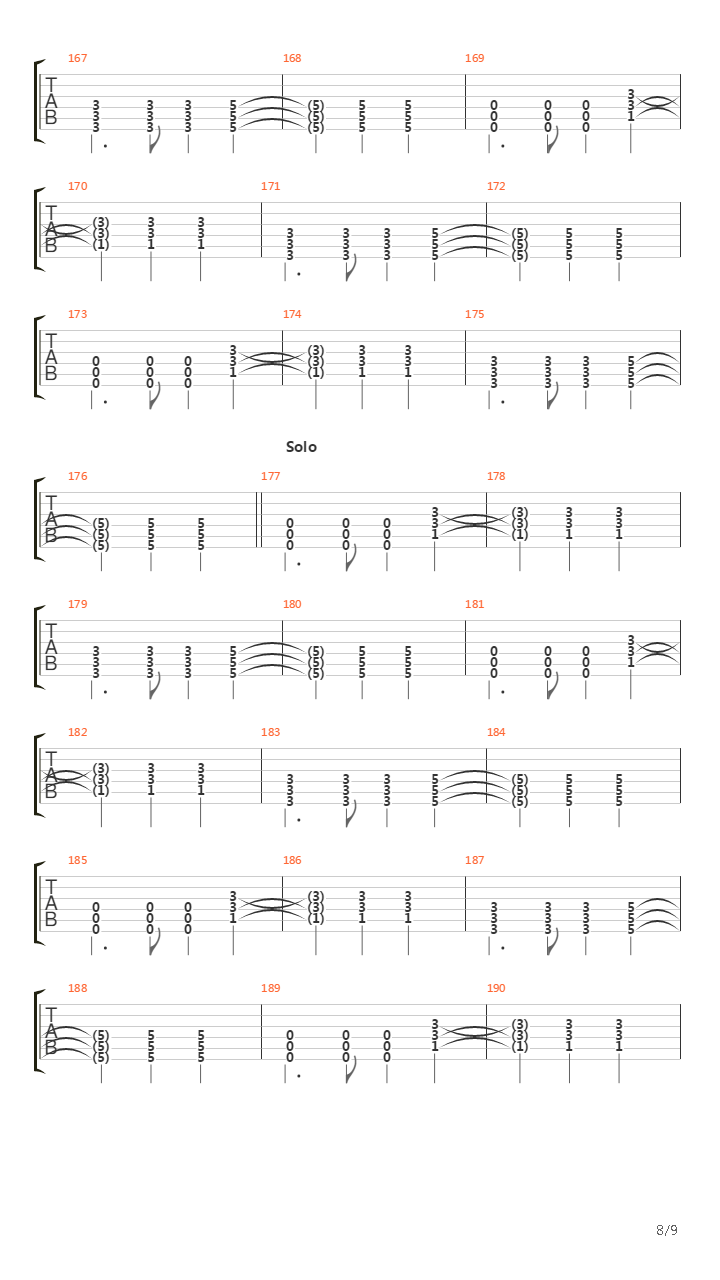 Fallen吉他谱