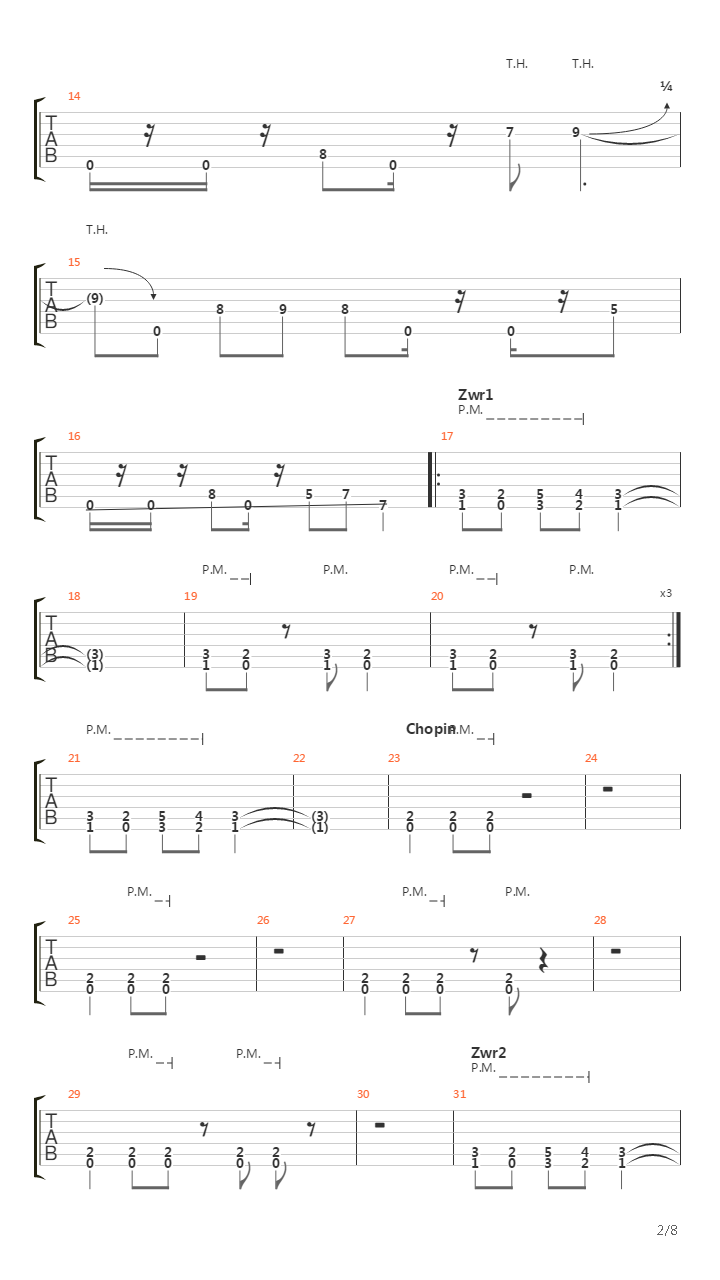 Grabasz吉他谱