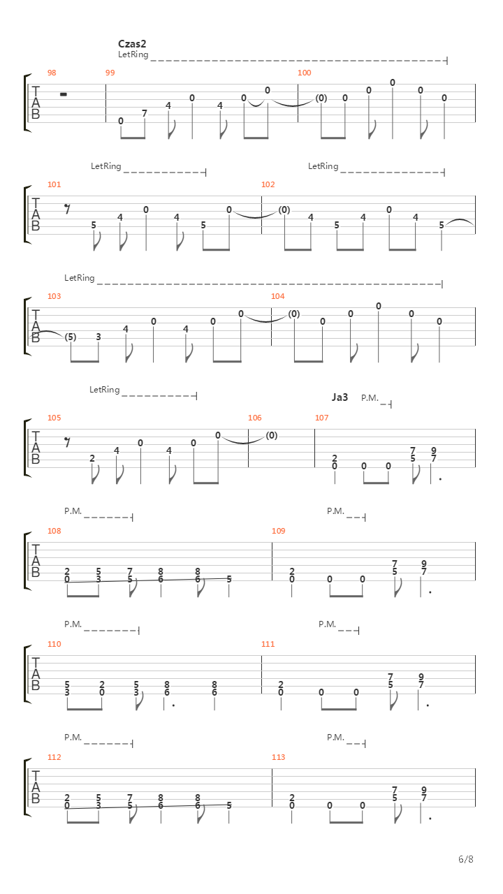 Grabasz吉他谱