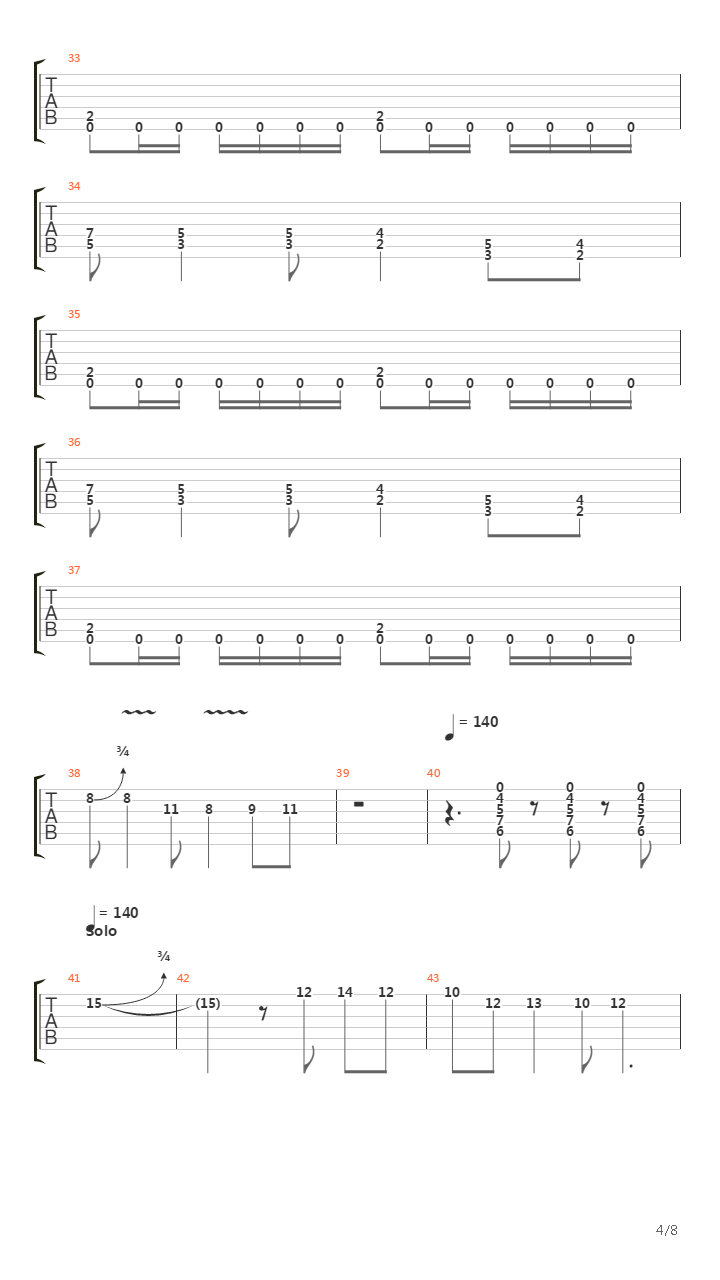 Mirrow Of War吉他谱