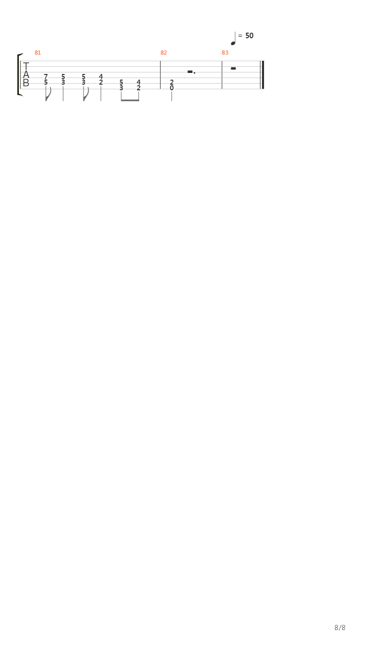 Mirrow Of War吉他谱