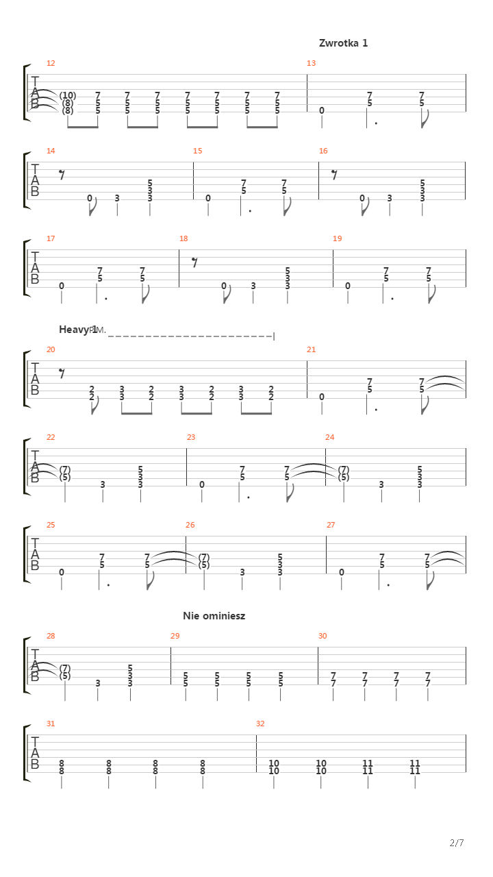 Plytki Dolek吉他谱
