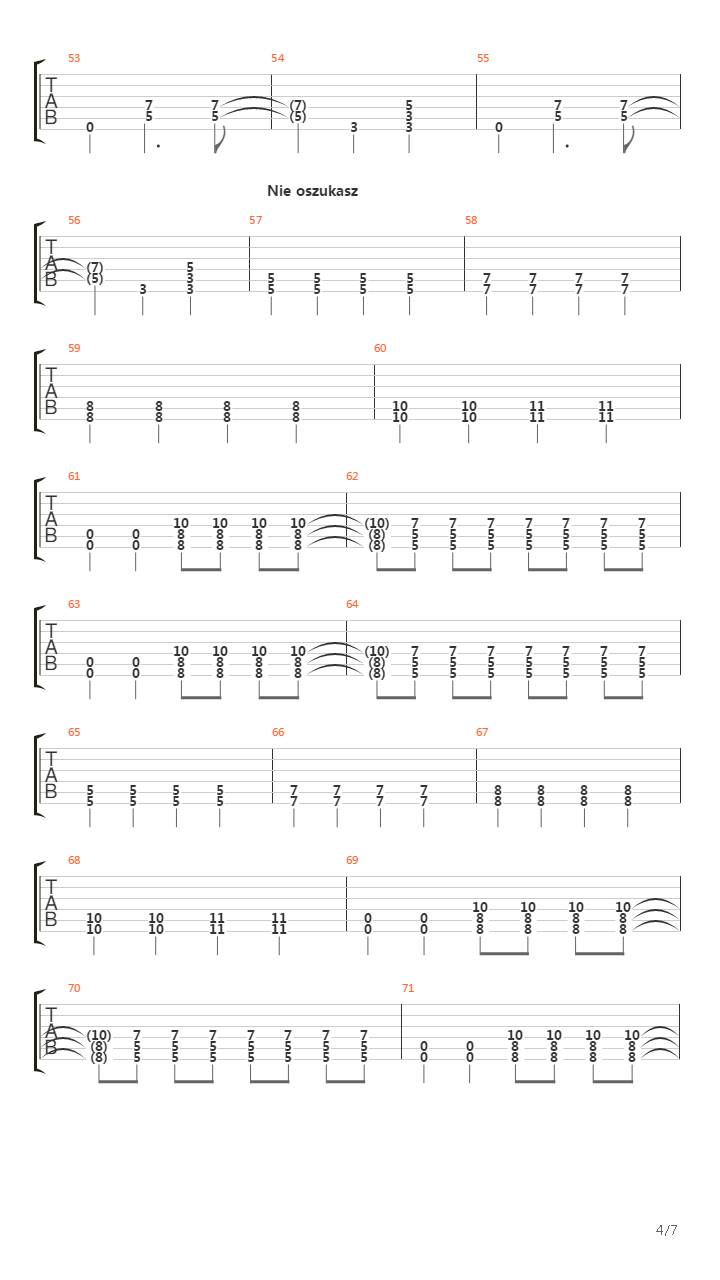 Plytki Dolek吉他谱