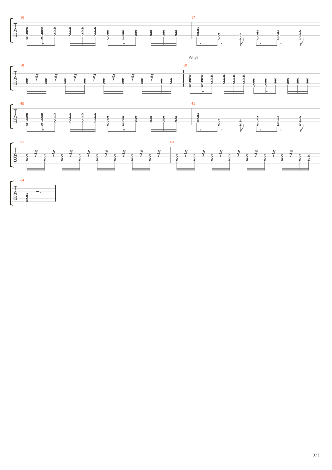 So吉他谱