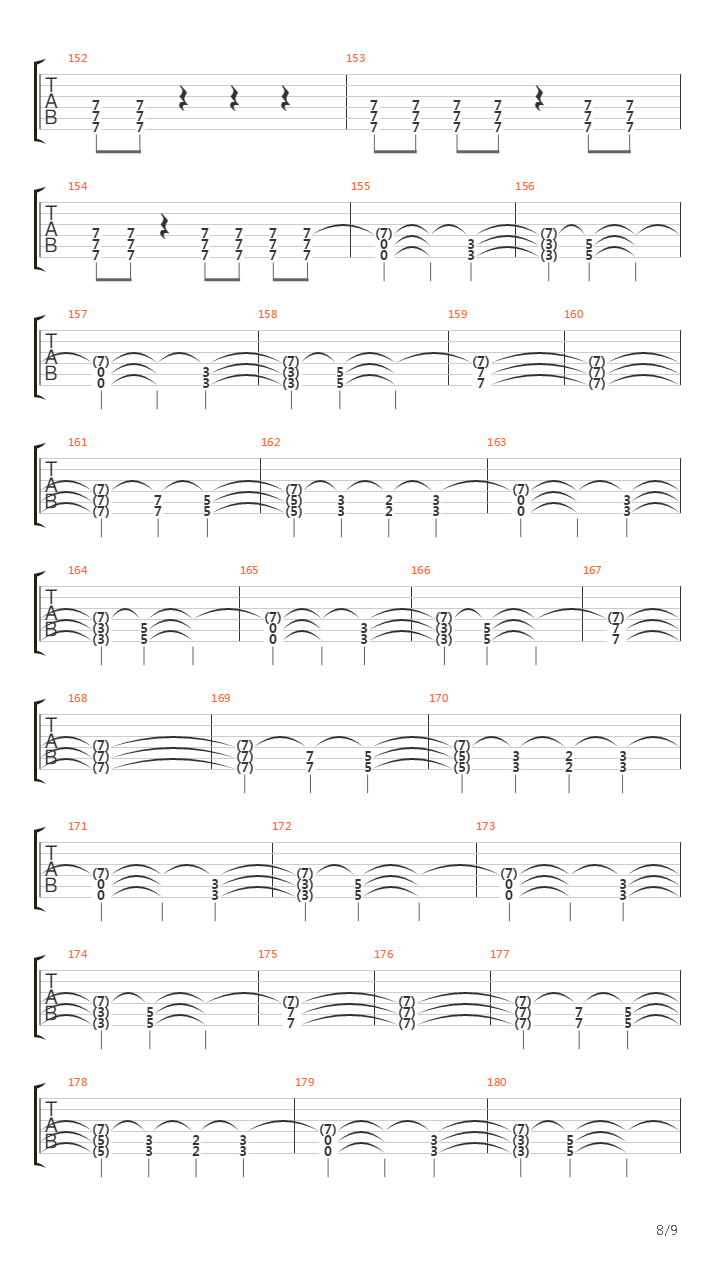Teli吉他谱