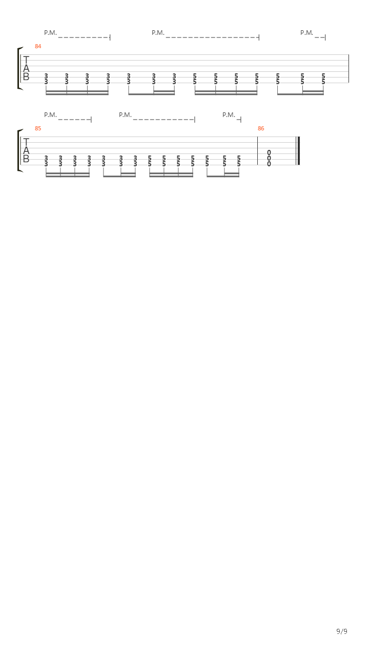 Falls Apart吉他谱