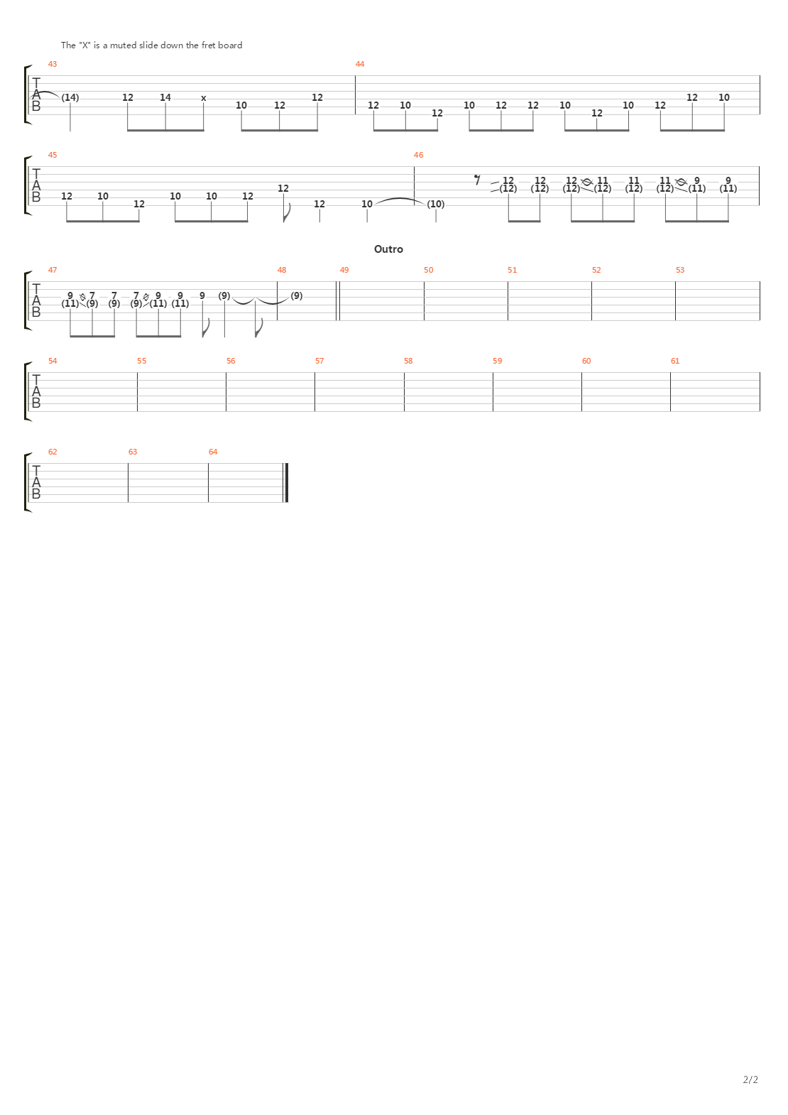 Still吉他谱