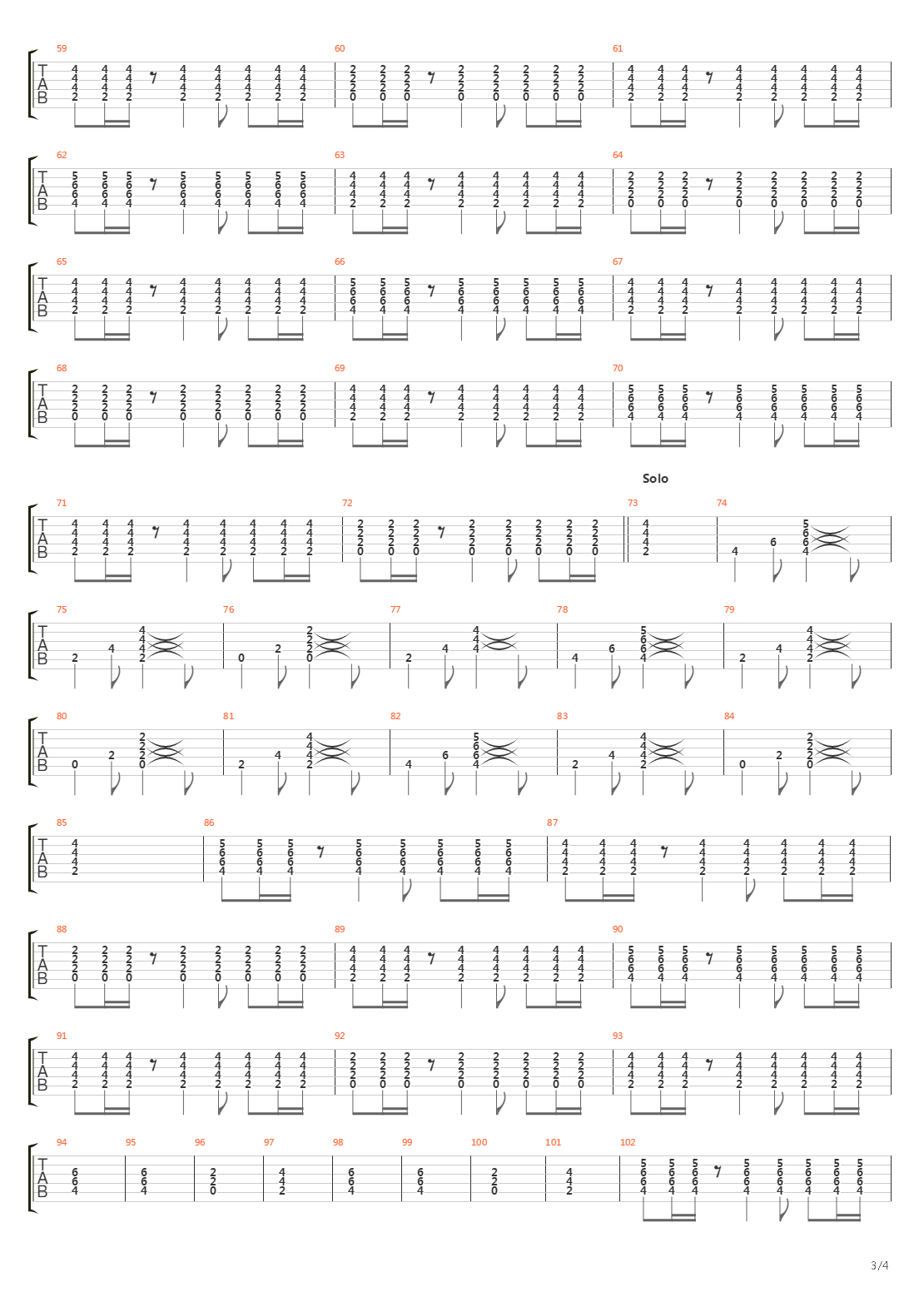 Aadat吉他谱