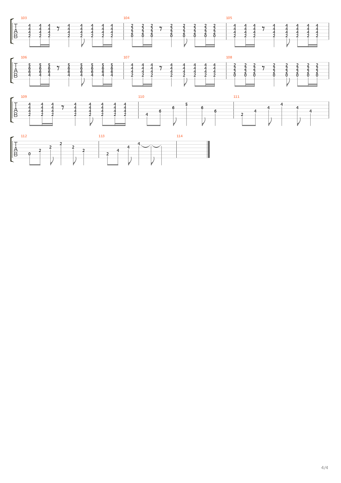 Aadat吉他谱