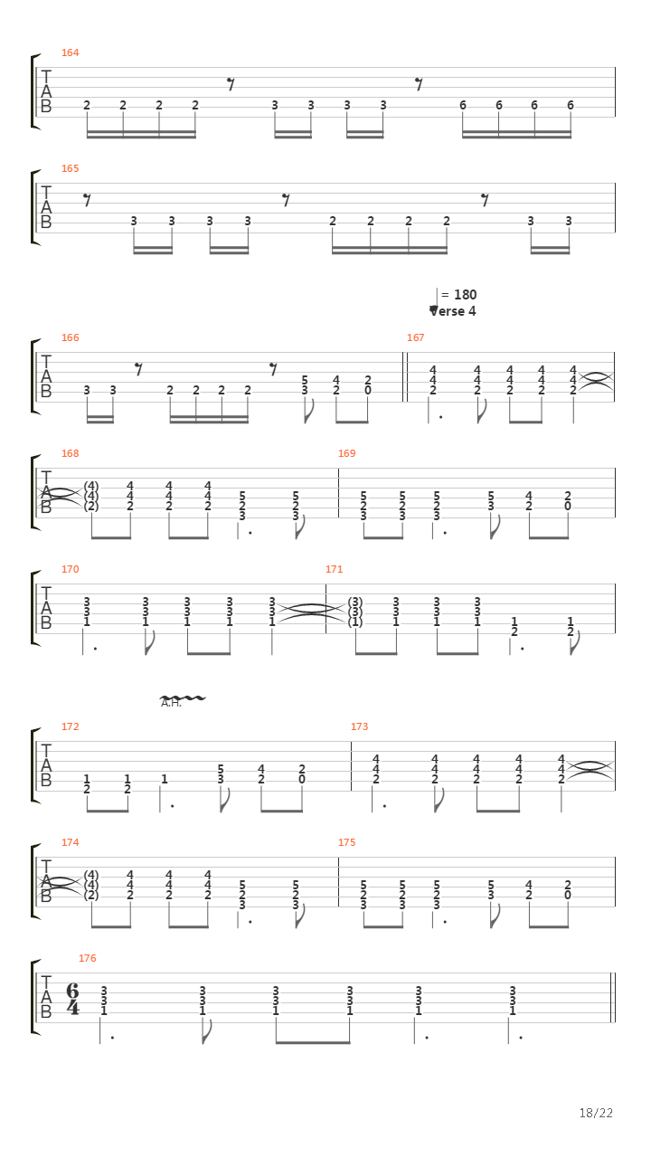 Battalions吉他谱