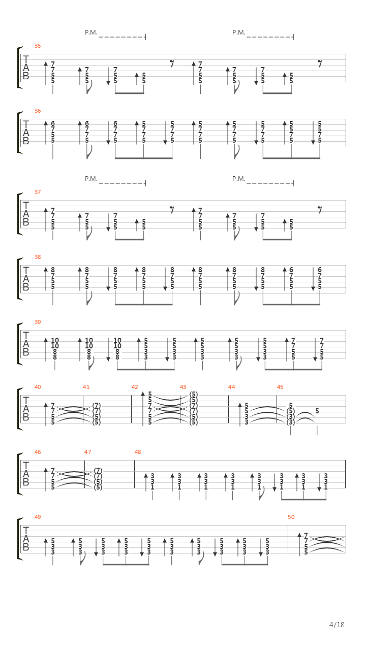 Between Two Worlds吉他谱