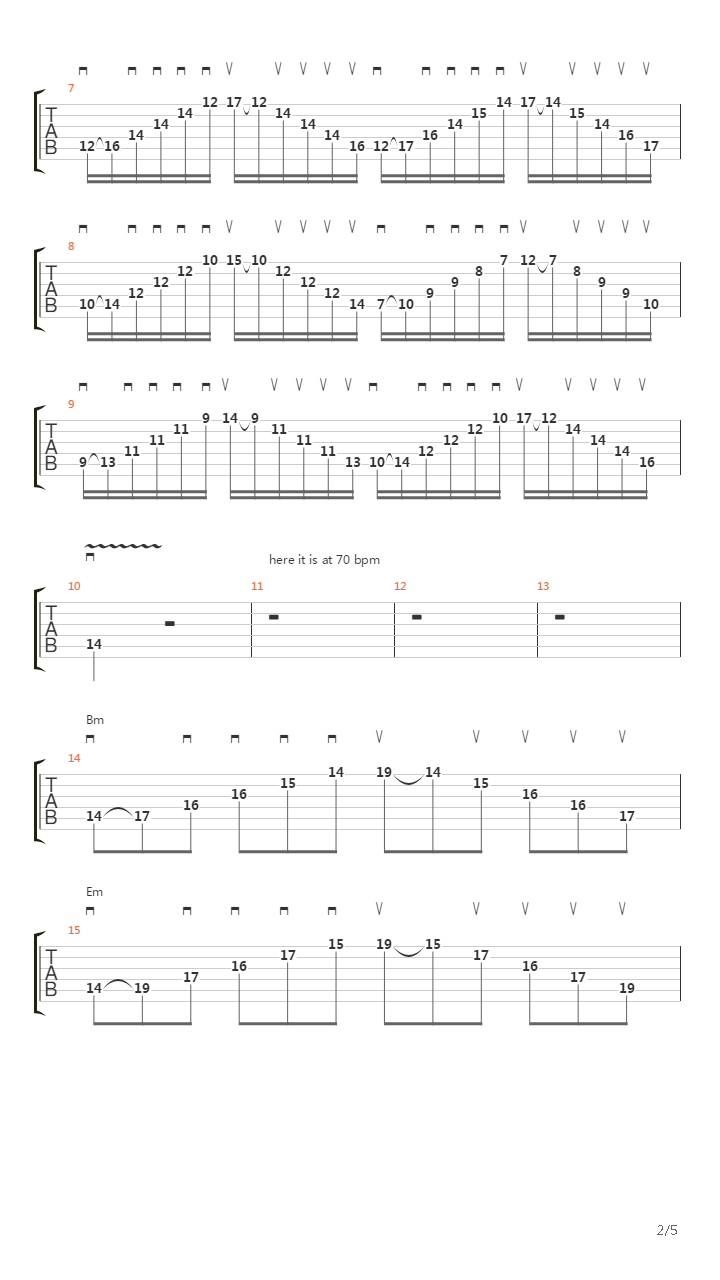 Sweep Excercises - Sweep Excercise .gp5吉他谱