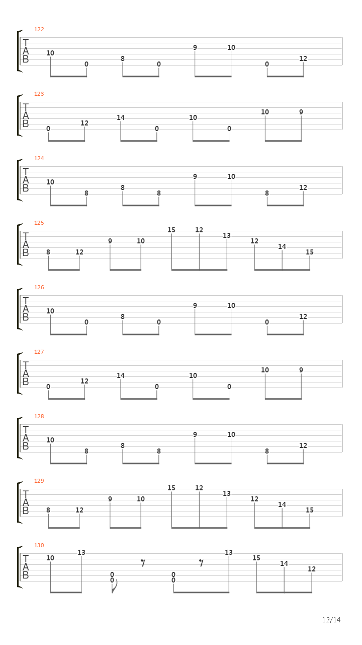 Flat 53 Song吉他谱