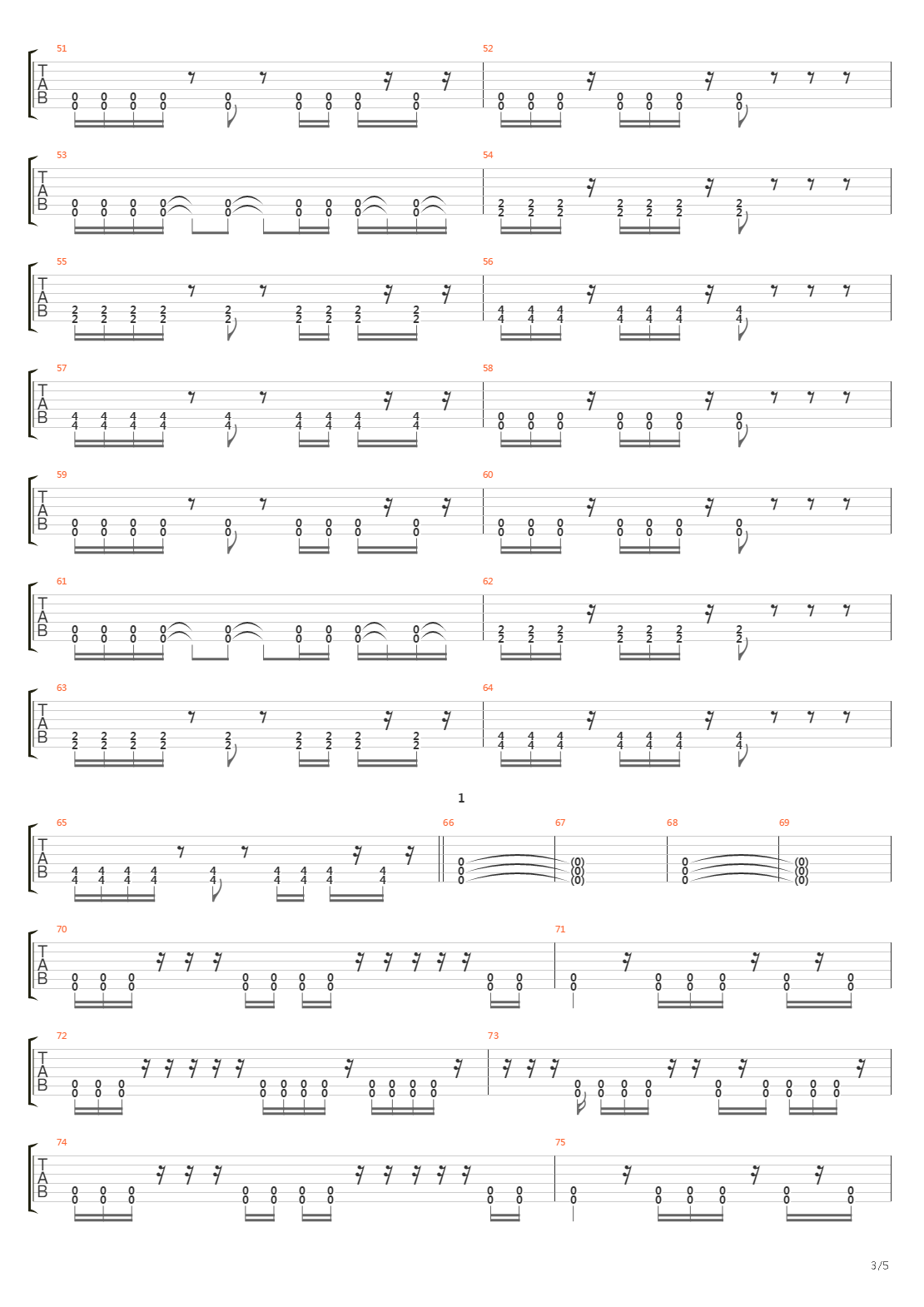 Startrack吉他谱