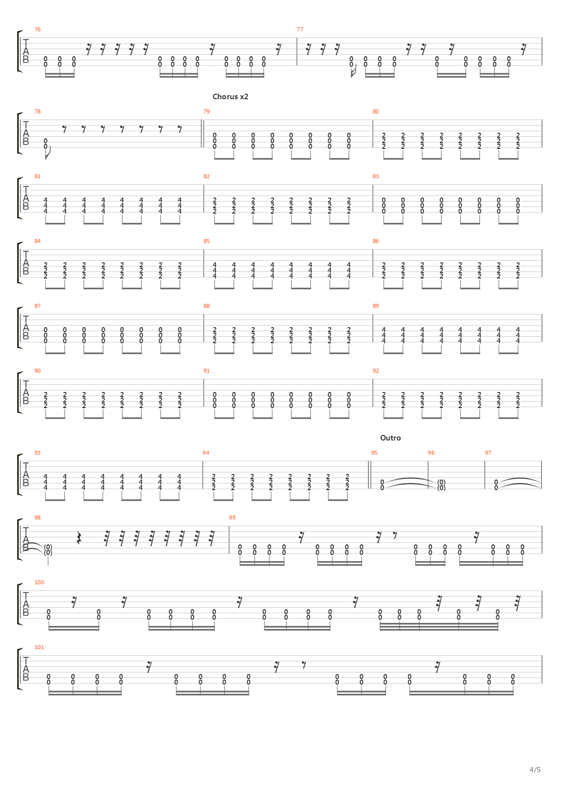 Startrack吉他谱