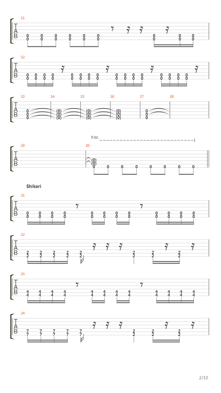 Startrack吉他谱