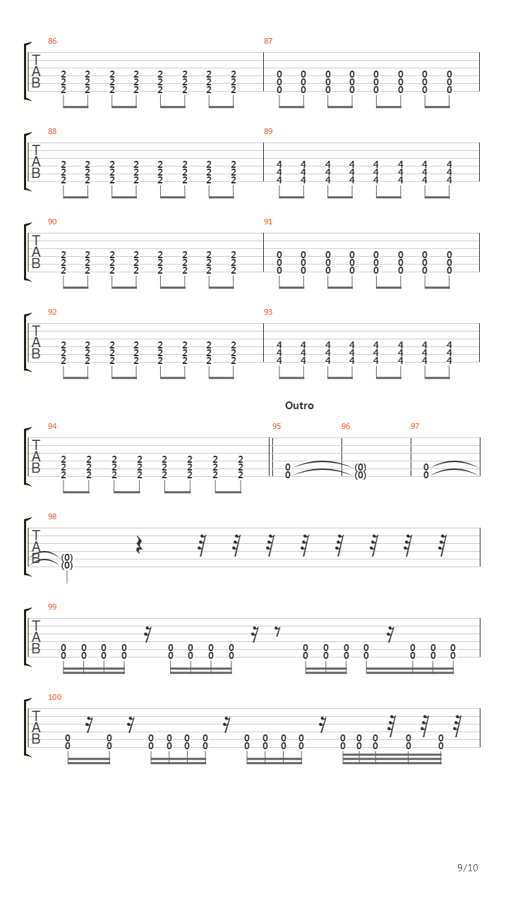 Startrack吉他谱