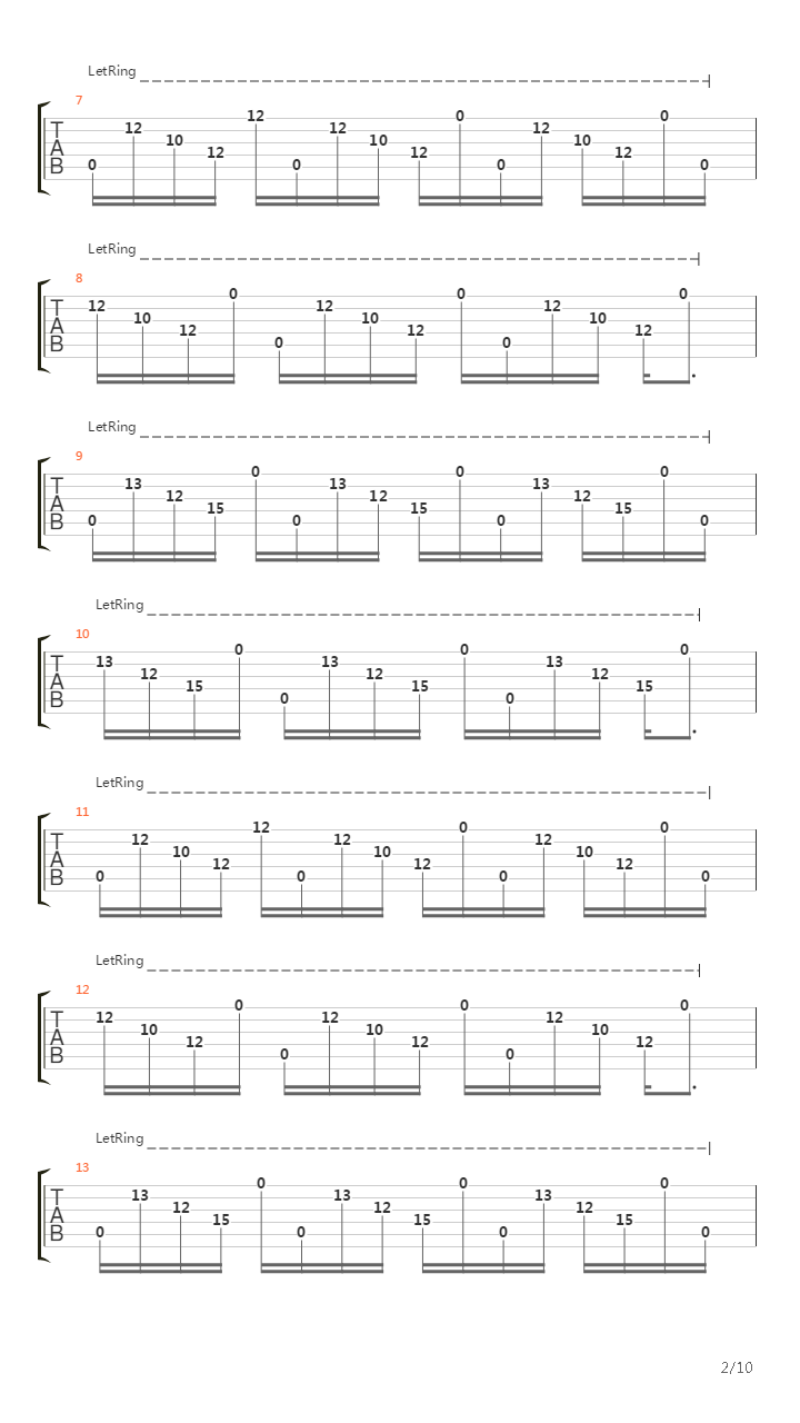 A Simple Mistake吉他谱