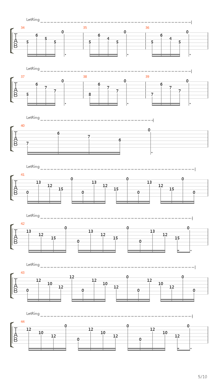 A Simple Mistake吉他谱