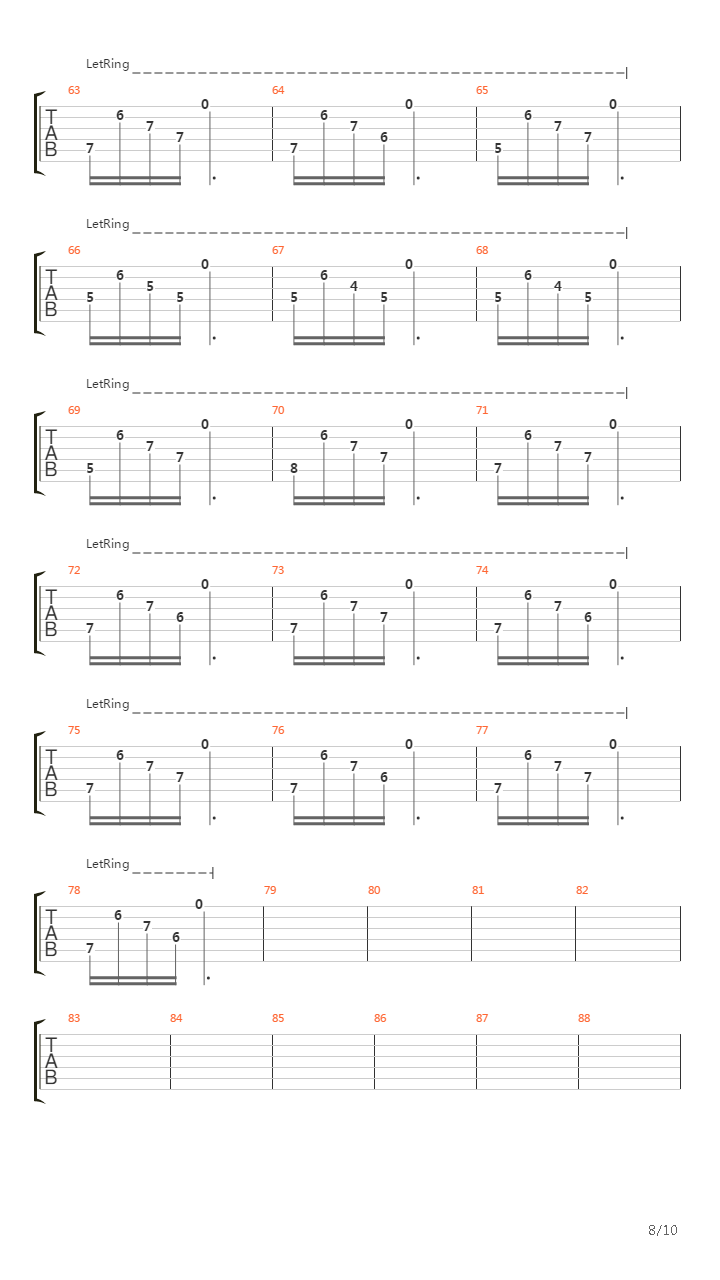 A Simple Mistake吉他谱